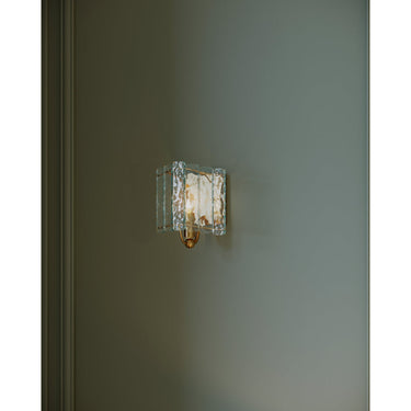 Currey & Company Duvernell Recycled Glass 1-Light Wall Sconce 6