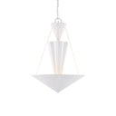 Currey & Company Empyrean 22.5" White LED Chandelier 3
