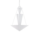 Currey & Company Empyrean 22.5" White LED Chandelier 5