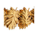 Currey & Company English Oak 32.5" Gold Leaf LED Chandelier 1