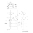 Currey & Company Follett 4-Light Wall Sconce 4