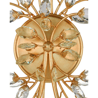 Currey & Company Forget-Me-Not 2-Light Wall Sconce 1