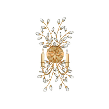 Currey & Company Forget-Me-Not 2-Light Wall Sconce 