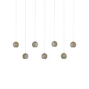 Currey & Company Giro 7-Light Linear Multi-Drop Pendant 