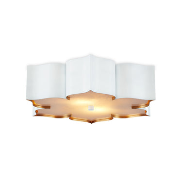 Currey & Company Grand Lotus 19" Flush Mount 10