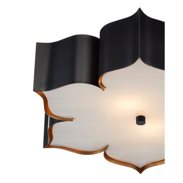 Currey & Company Grand Lotus 19" Flush Mount 14