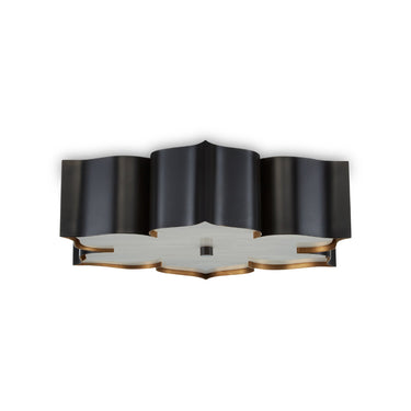 Currey & Company Grand Lotus 19" Flush Mount 16