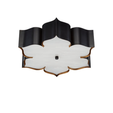 Currey & Company Grand Lotus 19" Flush Mount 17