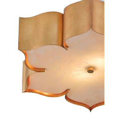 Currey & Company Grand Lotus 19" Flush Mount 1