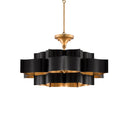 Currey & Company Grand Lotus 30" 6-Light Convertible Chandelier 11