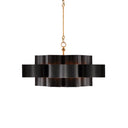 Currey & Company Grand Lotus 30" 6-Light Convertible Chandelier 15