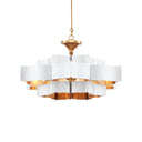 Currey & Company Grand Lotus 30" 6-Light Convertible Chandelier 23
