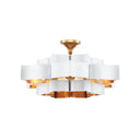 Currey & Company Grand Lotus 30" 6-Light Convertible Chandelier 25