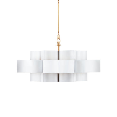 Currey & Company Grand Lotus 30" 6-Light Convertible Chandelier 27