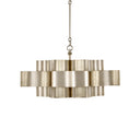 Currey & Company Grand Lotus 30" 6-Light Convertible Chandelier 6
