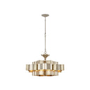 Currey & Company Grand Lotus 30" 6-Light Convertible Chandelier 7