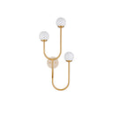 Currey & Company Highsmith 3-Light Travertine Wall Sconce 8