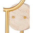 Currey & Company Highsmith 3-Light Travertine Wall Sconce 1