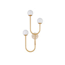 Currey & Company Highsmith 3-Light Travertine Wall Sconce 4
