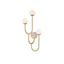 Currey & Company Highsmith 3-Light Travertine Wall Sconce 6