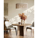 Currey & Company Holcroft 32.25" Sandstone 6-Light Chandelier 6