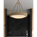 Currey & Company Hopscotch 24" Rope LED Chandelier 7