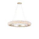 Currey & Company Iconoclast 32" Rock Crystal LED Chandelier 5