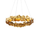 Currey & Company Lavengro 32" Gold LED 1-Light Chandelier 4