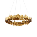 Currey & Company Lavengro 32" Gold LED 1-Light Chandelier 5