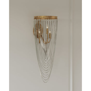 Currey & Company Lucien 3-Light Wall Sconce 5