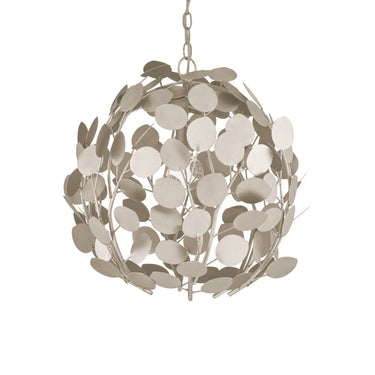 Currey & Company Lunaria 21.5" Silver 1-Light Orb Chandelier 3