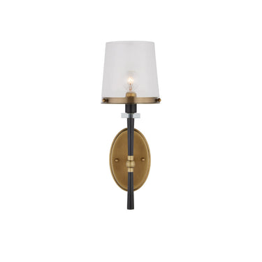 Currey & Company Lyndall 1-Light Brass Bronze Wall Sconce 2