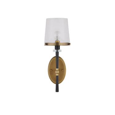Currey & Company Lyndall 1-Light Brass Bronze Wall Sconce 3
