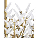 Currey & Company Magnum Opus 22.5" Brass 4-Light Semi-Flush Mount 1