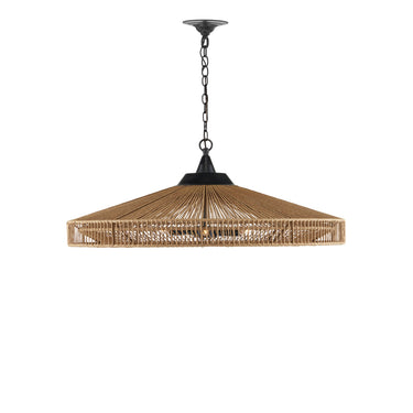 Currey & Company Maldives 36" Chandelier 5-Light Chandelier 4