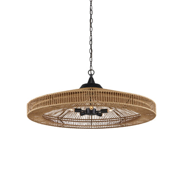 Currey & Company Maldives 36" Chandelier 5-Light Chandelier 