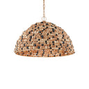 Currey & Company Medley 25" Beaded 1-Light Pendant 3