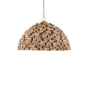 Currey & Company Medley 25" Beaded 1-Light Pendant 4
