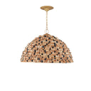 Currey & Company Medley 25" Beaded 1-Light Pendant 5