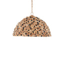 Currey & Company Medley 25" Beaded 1-Light Pendant 