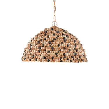 Currey & Company Medley 25" Beaded 1-Light Pendant 