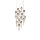 Currey & Company Medusa 15-Light Round Multi-Drop Pendant 