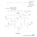 Currey & Company Medusa 7-Light Linear Multi-Drop Pendant 4