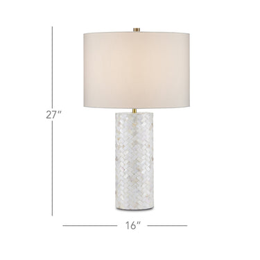 Currey & Company Meraki Mother-of-Pearl Table Lamp 4