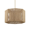Currey & Company Mereworth 22.25" Rope 4-Light Chandelier 3