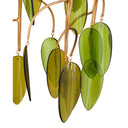 Currey & Company Midsummer 16" Green Leaves 1-Light Pendant 1