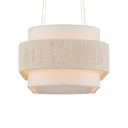 Currey & Company Monreale 39.5" Twine 5-Light Oval Chandelier 2