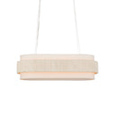 Currey & Company Monreale 39.5" Twine 5-Light Oval Chandelier 3