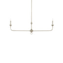 Currey & Company Nottaway 40" 2-Light Linear Chandelier 13