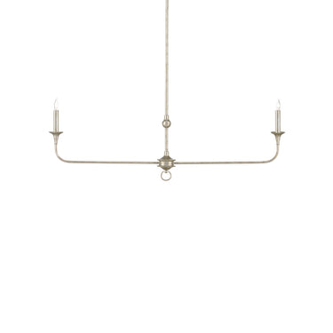 Currey & Company Nottaway 40" 2-Light Linear Chandelier 13